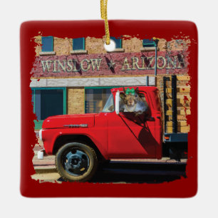 Es ist ein Eichhörnchen, mein Herr Keramikornament