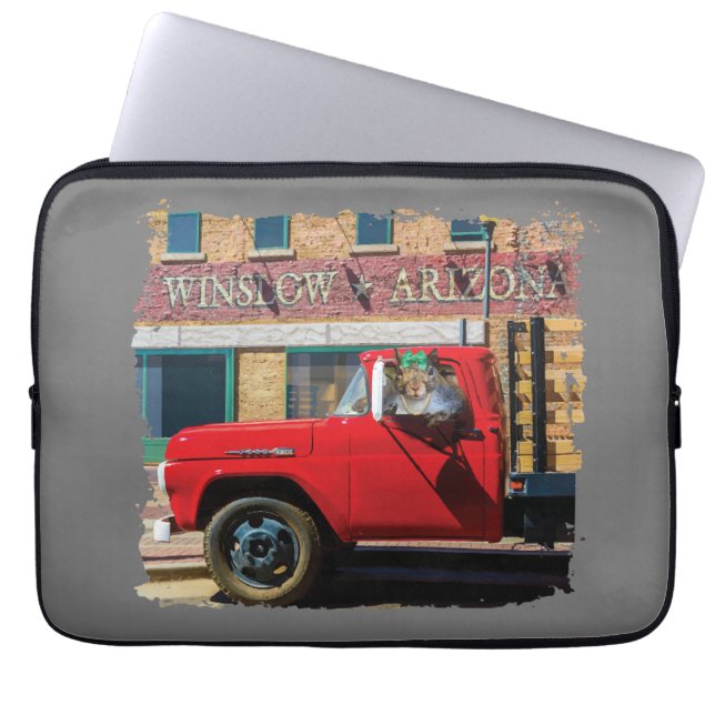 Es ist ein Eichhörnchen, mein Herr Laptopschutzhülle (Vorderseite)