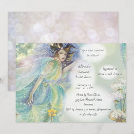 Es ist ein Fairy Happy Brautparty Einladung