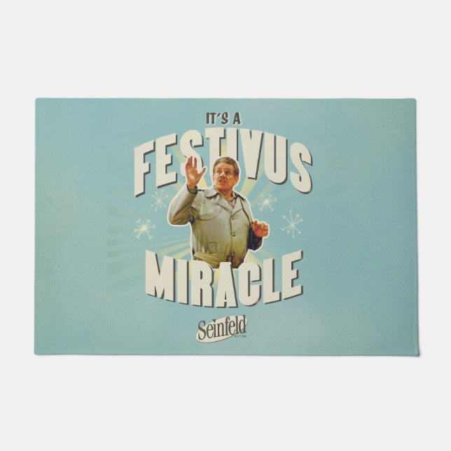Es ist ein Festivus-Wunder Fußmatte (Vorderseite)