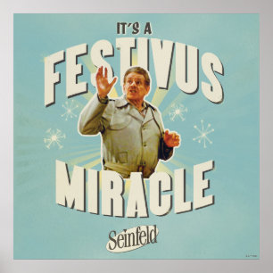 Es ist ein Festivus-Wunder Poster