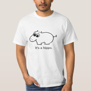 Es ist ein Flusspferd - V1 T-Shirt