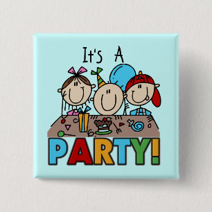Es ist ein Geburtstagsfeier T-Shirts und Geschenke Button