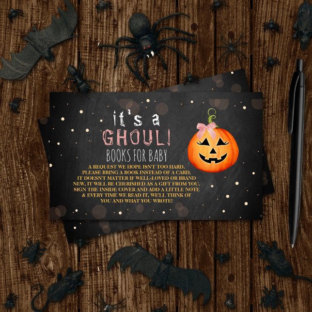Es ist ein Ghoul! Little Pumpkin Halloween Kinderd Begleitkarte (Von Creator hochgeladen)