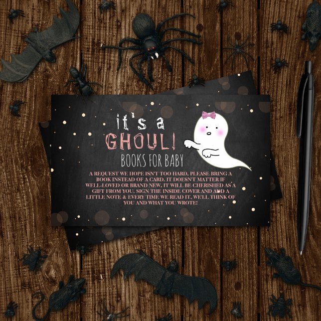 Es ist ein Ghoul! Little Spirit Halloween Baby Dus Begleitkarte (Von Creator hochgeladen)
