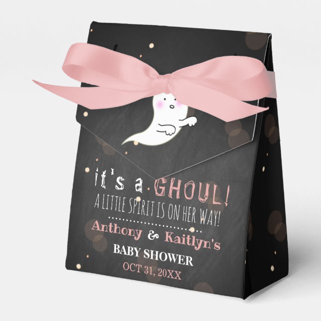 Es ist ein Ghoul! Little Spirit Halloween Baby Dus Geschenkschachtel (Vorderseite)