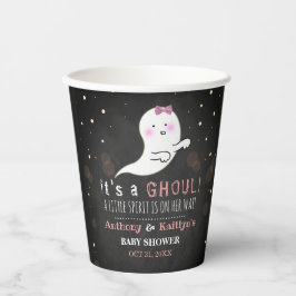 Es ist ein Ghoul! Little Spirit Halloween Baby Dus Pappbecher