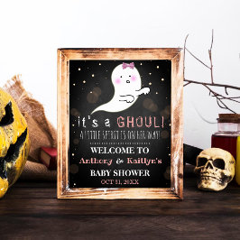 Es ist ein Ghoul! Little Spirit Halloween Baby Dus Poster