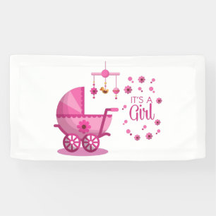 Es ist ein Girl 1,6x3 Vinyl Banner