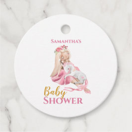 Es ist ein Girl Beautiful Ballerina Baby Dusche Ge Geschenkanhänger