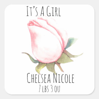 Es ist ein Girl-Umschlag Aufkleber