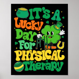 Es ist ein Glückstag für Physiotherapie St. Patric Poster