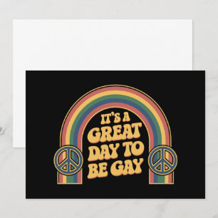 Es ist ein großer Tag, Queen Monat Gay LGBTQ Pride Einladung