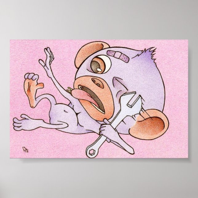 Es ist ein guter Arbeiter Poster (Vorne)