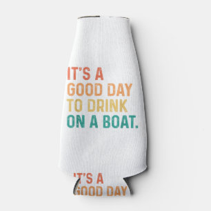 Es ist ein guter Tag, auf einem Boot Vintag zu tri Flaschenkühler