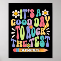 Es ist ein guter Tag, den Test in der Testgrube zu