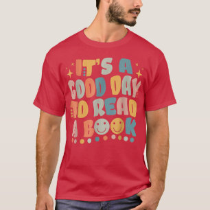 Es ist ein guter Tag, ein Buch zu lesen, einen Boo T-Shirt