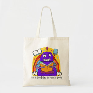 "Es ist ein guter Tag, ein Buch zu lesen" Tasche l