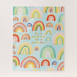 Es ist ein guter Tag für einen Guten Tag Regenboge Puzzle