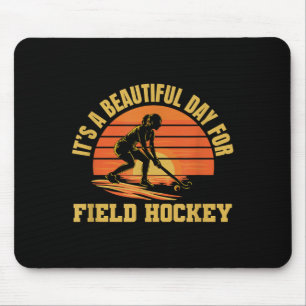 Es ist ein guter Tag für Field-Hockey-Spieler Mousepad
