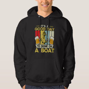 Es ist ein guter Tag, um auf einem Boot Retro-S zu Hoodie