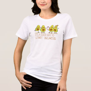 Es ist ein guter Tag, um Avocardio zu starten – Lu Tri-Blend Shirt