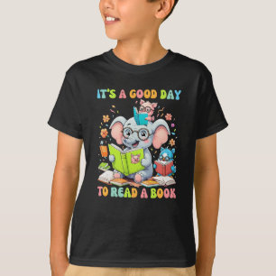 Es ist ein guter Tag, um ein Buchliebhaber-Lehrer- T-Shirt