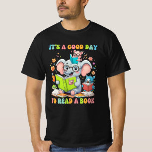 Es ist ein guter Tag, um ein Buchliebhaber-Lehrer- T-Shirt