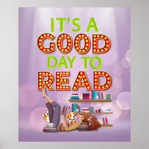 Es ist ein guter Tag, um moderne Jugendliche zu le Poster