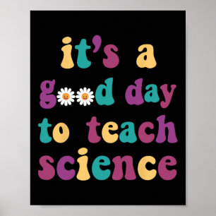 Es ist ein guter Tag, Wissenschaft und Funny Earth Poster