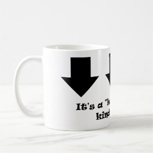Es ist ein "halb leerer" Tag ! Kaffeetasse