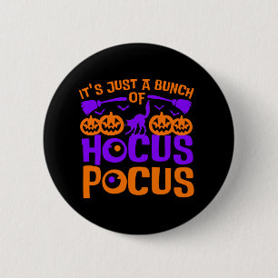Es ist ein Haufen Hocus Pocus Halloween T - Shirt Button