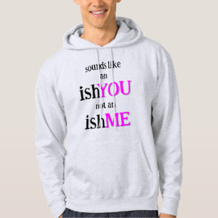 Es ist ein IchDU Hoodie