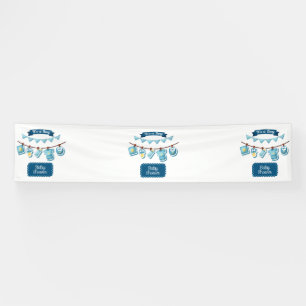 Es ist ein Junge Baby Shower 2.5x12 Vinyl Banner