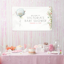 Es ist ein Junge | Babydusche Begrüßungsbanner Banner