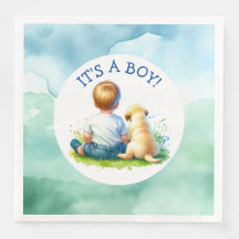 Es ist ein Junge | Ein Baby und seine Dog Baby Dus