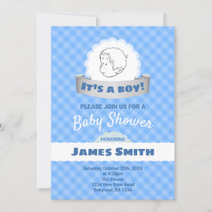 Es ist ein Junge Einladung