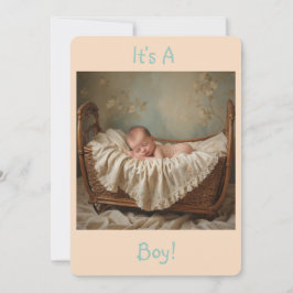 Es ist ein Junge Einladung