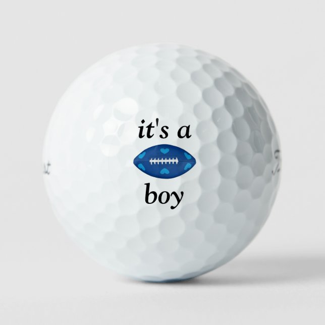 es ist ein Junge Golfbälle von dalDesignNZ (Vorderseite)