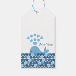 Es ist ein Junge Niedlich Whale Geschenkanhänger