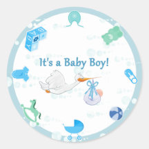 Es ist ein Junge - Personalisierte Babydusche