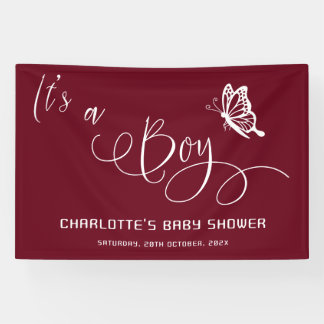 Es ist ein Junge Schmetterling Moderne Minimal Bab Banner