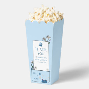 Es ist ein Junge! Süßer Bär & Gänseblümchen Baby S Geschenkschachtel