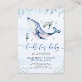 Es ist ein Junge unter dem Meer Bücher für Baby Begleitkarte