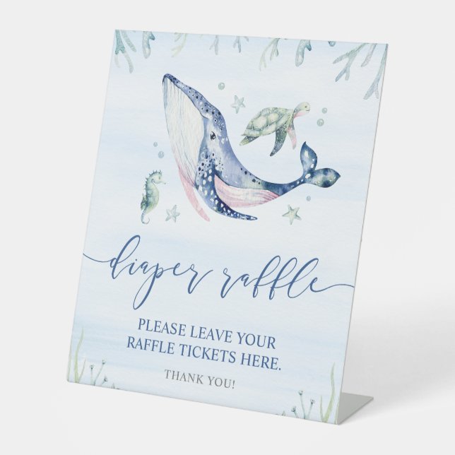 Es ist ein Junge unter dem Meeresabwascher Sockelschild (Vorderseite)