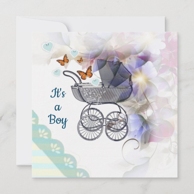 Es ist ein Jungenbaby (Vorderseite)