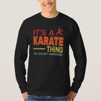 Es ist ein Karate Thing Retro Karate Training für T-Shirt