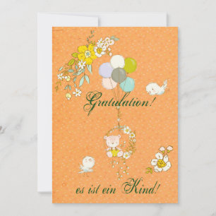 Es ist ein Kind! Karte