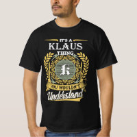 Es ist ein Klaus, was du nicht verstehen konntest