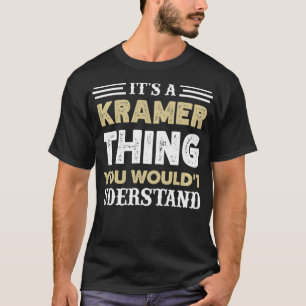 Es ist ein Kramer, den man Matchi nicht verstehen  T-Shirt